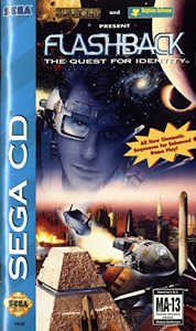 Flashback - Sega CD Cover Art