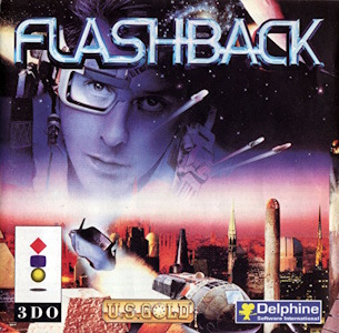 Flashback - 3DO Cover Art