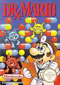 Dr Mario - NES Cover Art