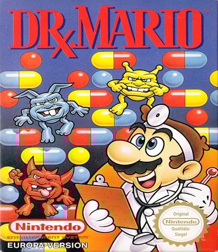 Dr Mario Cover Art