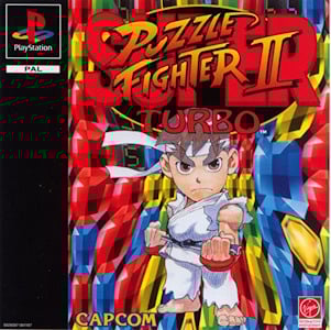 Super Puzzle Fighter II Turbo - Sony PlayStation Cover Art