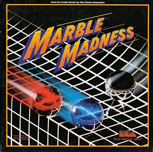 Marble Madness - Apple II Cover Art