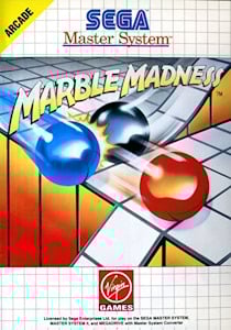 Marble Madness - Sega Master System Cover Art