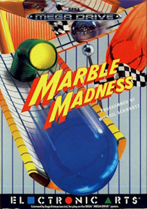 Marble Madness - Sega Mega Drive Cover Art