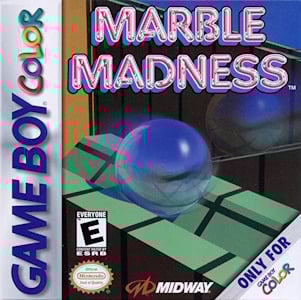 Marble Madness - Game Boy Color Cover Art