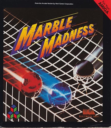 Marble Madness Cover Art