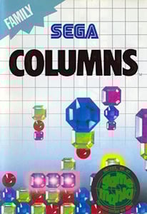 Columns - Sega Master System Cover Art