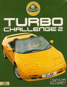 Lotus Turbo Challenge 2 - Amiga Cover Art