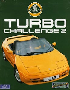 Lotus Turbo Challenge 2 - Atari ST Cover Art