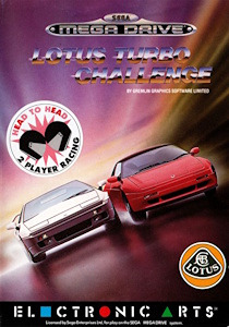 Lotus Turbo Challenge - Sega Mega Drive Cover Art
