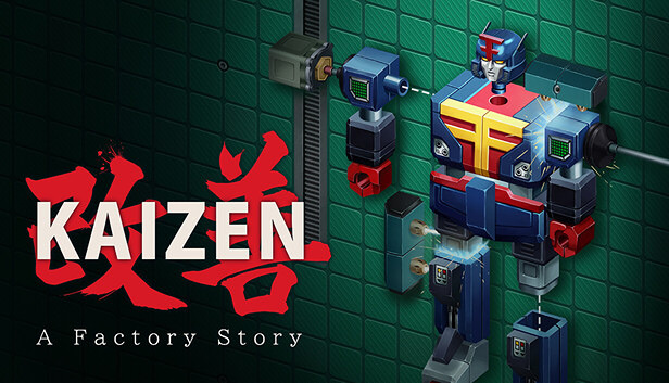 Clickable image taking you to the page for Kaizen: A Factory Story