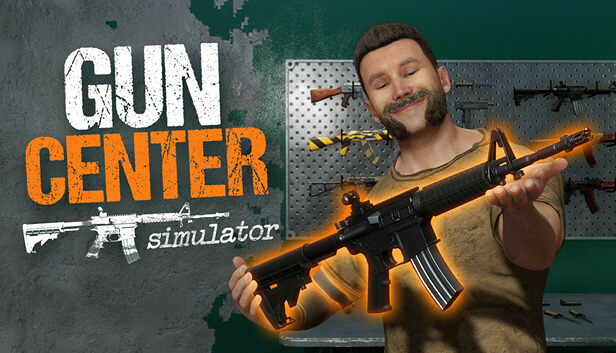 Clickable image taking you to the page for Gun Center Simulator