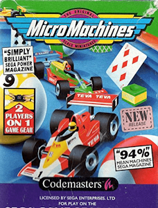 Micro Machines - Sega Game Gear Cover Art