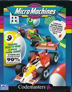 Micro Machines - PC-DOS Cover Art