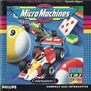 Micro Machines - Philips CD-i Cover Art