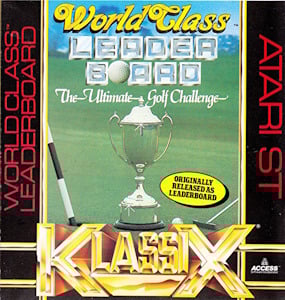 World Class Leader Board - Atari ST Cover Art