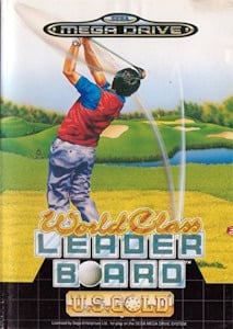 World Class Leader Board - Sega Mega Drive Cover Art