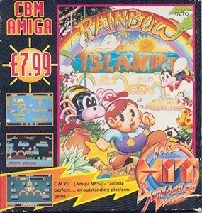 Rainbow Islands - Amiga Cover Art