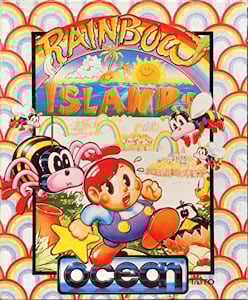Rainbow Islands - Commodore 64 Cover Art