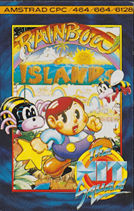 Rainbow Islands - Amstrad CPC Cover Art
