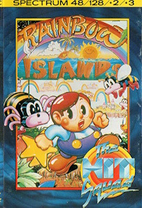 Rainbow Islands - ZX Spectrum Cover Art