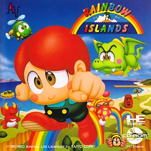 Rainbow Islands - PC Engine Cover Art