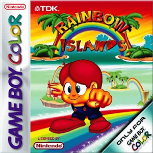 Rainbow Islands - Game Boy Color Cover Art