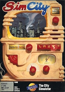 SimCity - Sharp X68000 Cover Art