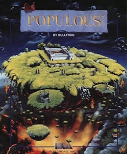 Populous - Atari ST Cover Art