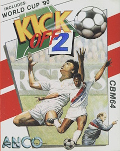 Kick Off 2 - Commodore 64 Cover Art