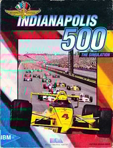 Indianapolis 500 - PC DOS Cover Art