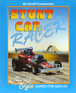 Stunt Car Racer - Atari ST Cover Art