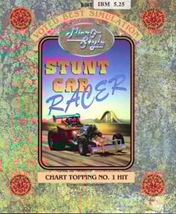 Stunt Car Racer - PC DOS Cover Art