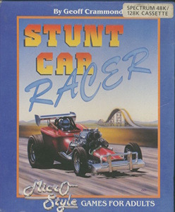 Stunt Car Racer - ZX Spectrum Cover Art