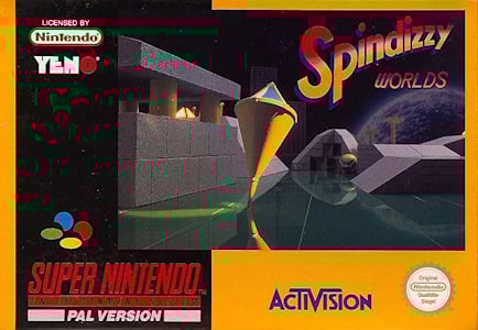 Spindizzy Worlds - SNES Cover Art