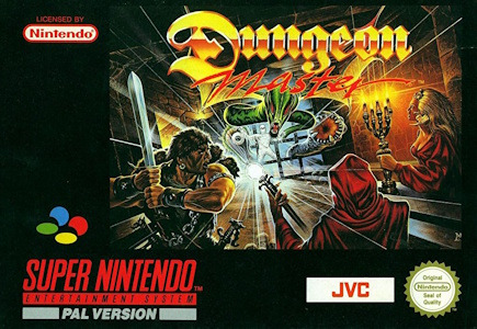 Dungeon Master - SNES Cover Art