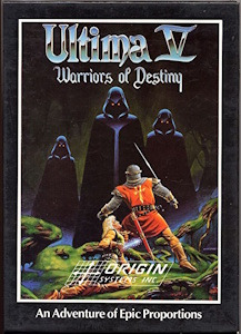 Ultima V: Warriors of Destiny - PC DOS Cover Art