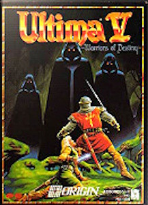 Ultima V: Warriors of Destiny - Sharp X68000 Cover Art
