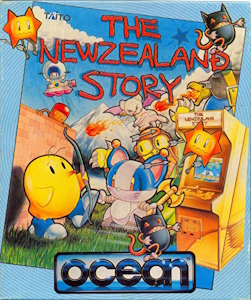 The New Zealand Story - Atari ST Cover Art