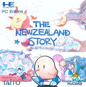 The New Zealand Story - TurboGrafx Cover Art