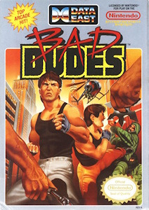 Bad Dudes - NES Cover Art