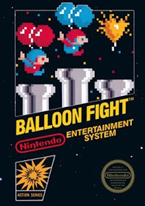 Balloon Fight - NES Cover Art