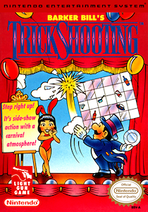 Barker Bill's Trick Shooting - NES Cover Art