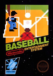 Baseball - NES Cover Art