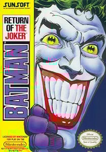 Batman: Return of the Joker - NES Cover Art