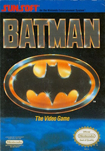 Batman: The Video Game - NES Cover Art