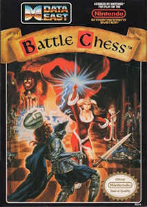 Battle Chess - NES Cover Art
