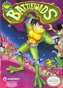 Battletoads - NES Cover Art