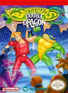 Battletoads/Double Dragon - NES Cover Art