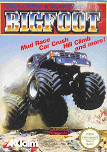 Bigfoot - NES Cover Art